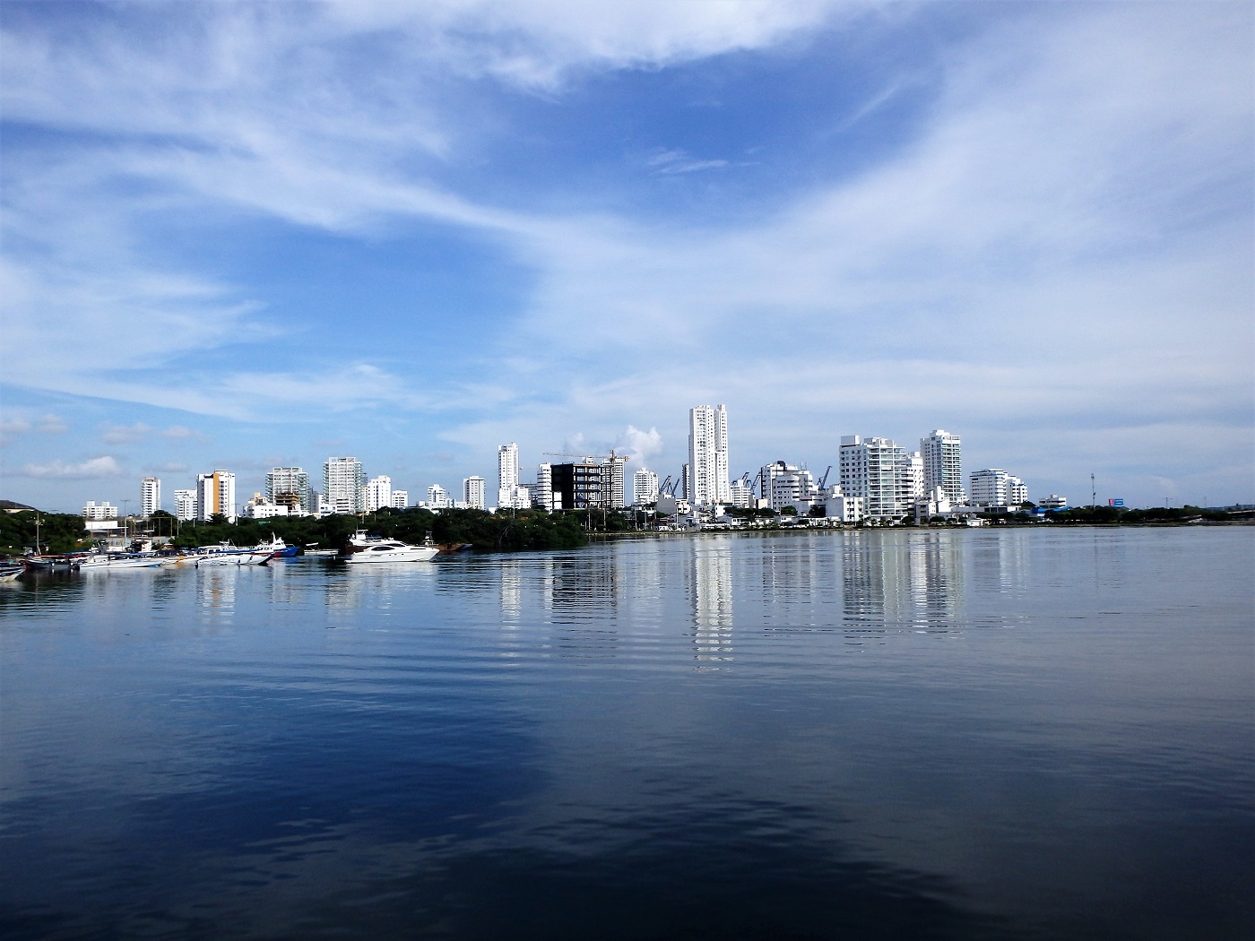 Bocagrande from a distance