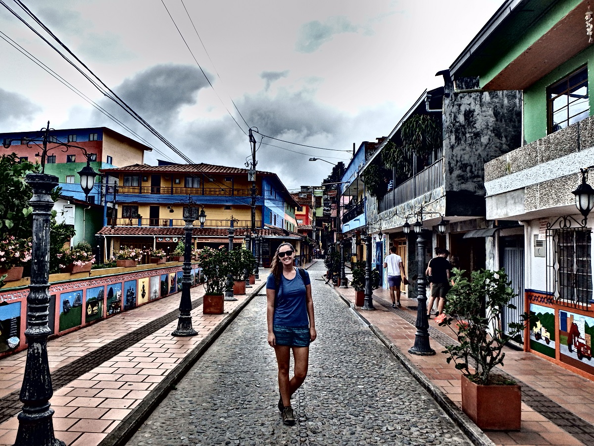 Me in colourful Guatape