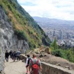 South America, Colombia, Bogota, Monserrat, walking, hiking, views