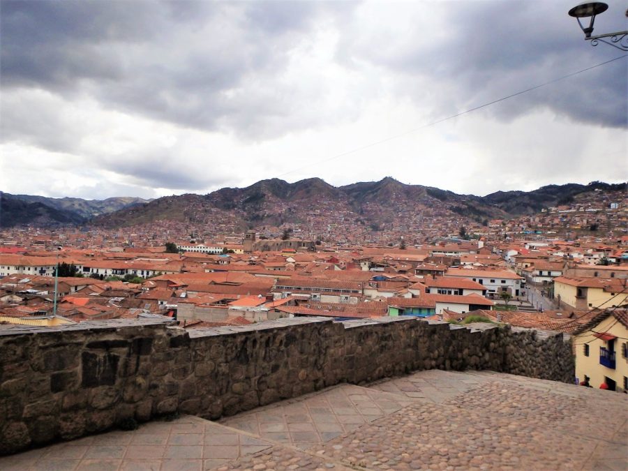 South America, Peru, Cusco, Backpacking, Budget Travel, city view, colonial, 