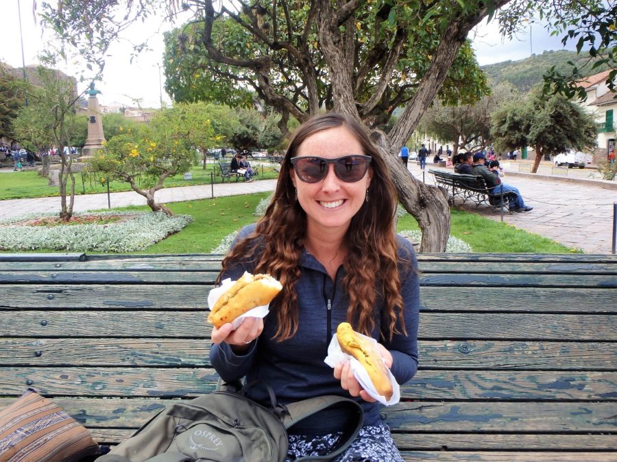 South America, Peru, Cusco, Backpacking, Budget Travel, empanadas, papas rellenas, 