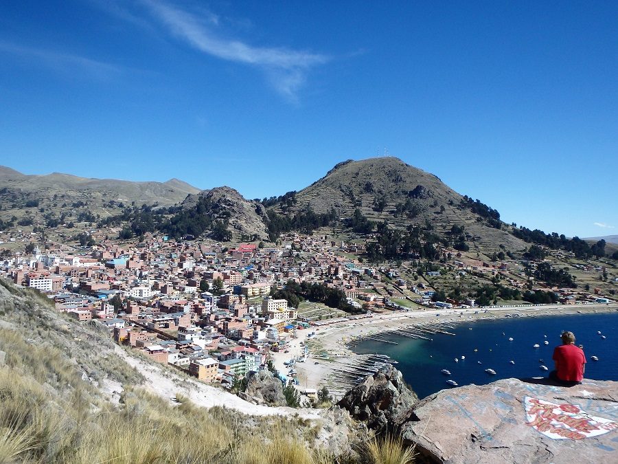 South America, Bolivia, Budget Travel, Backpacking, Jacks On a Journey, Lake Titicaca, Copacabana, Cerro Calvario, views, panorama