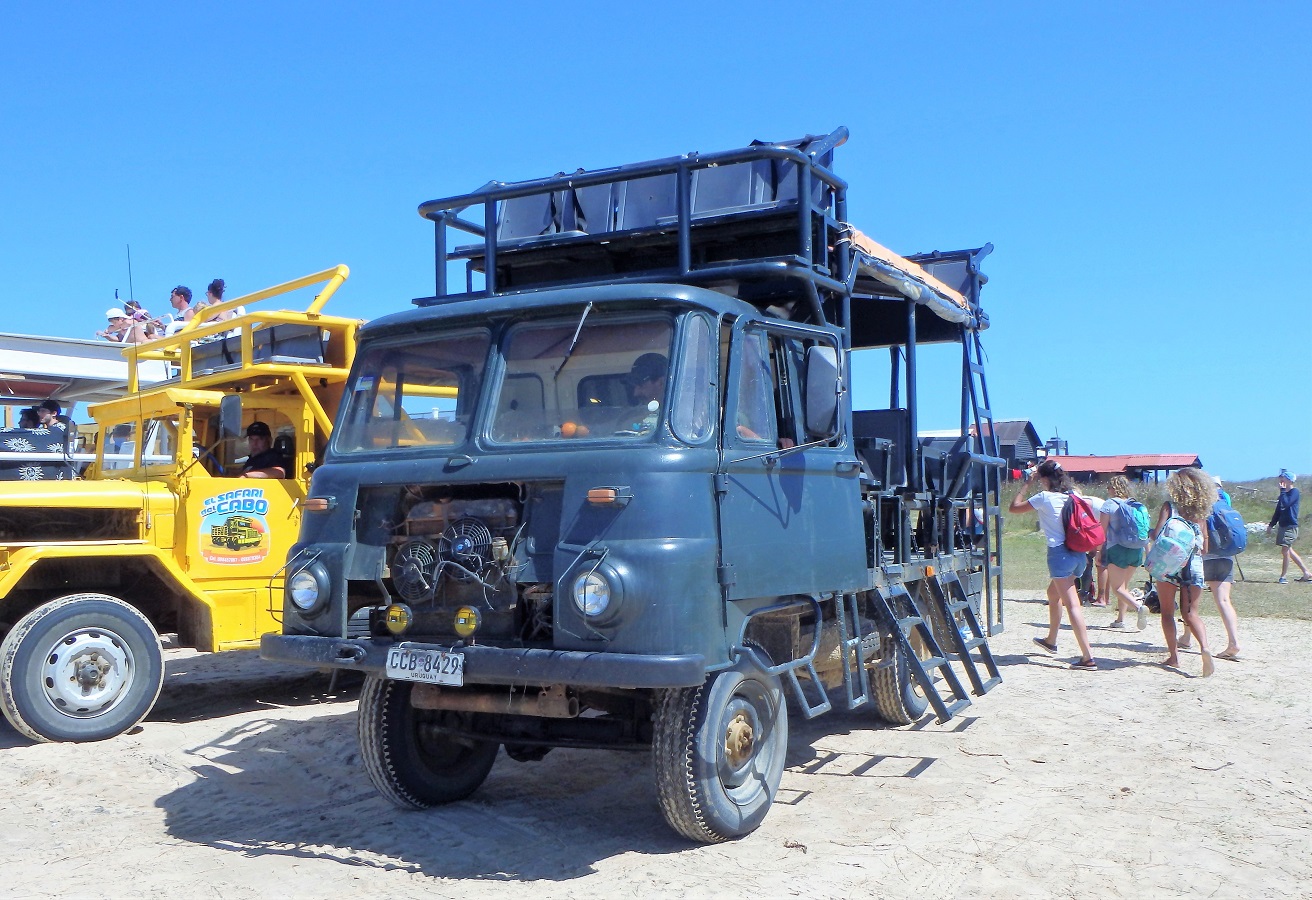 The buggy that carried us across the dunes in Uruguay