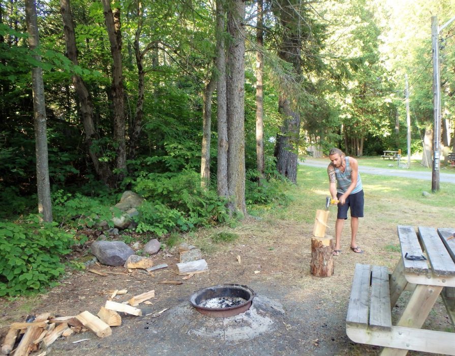 Road trip, campervan, vanlife, axe, camping, firewood, essentials