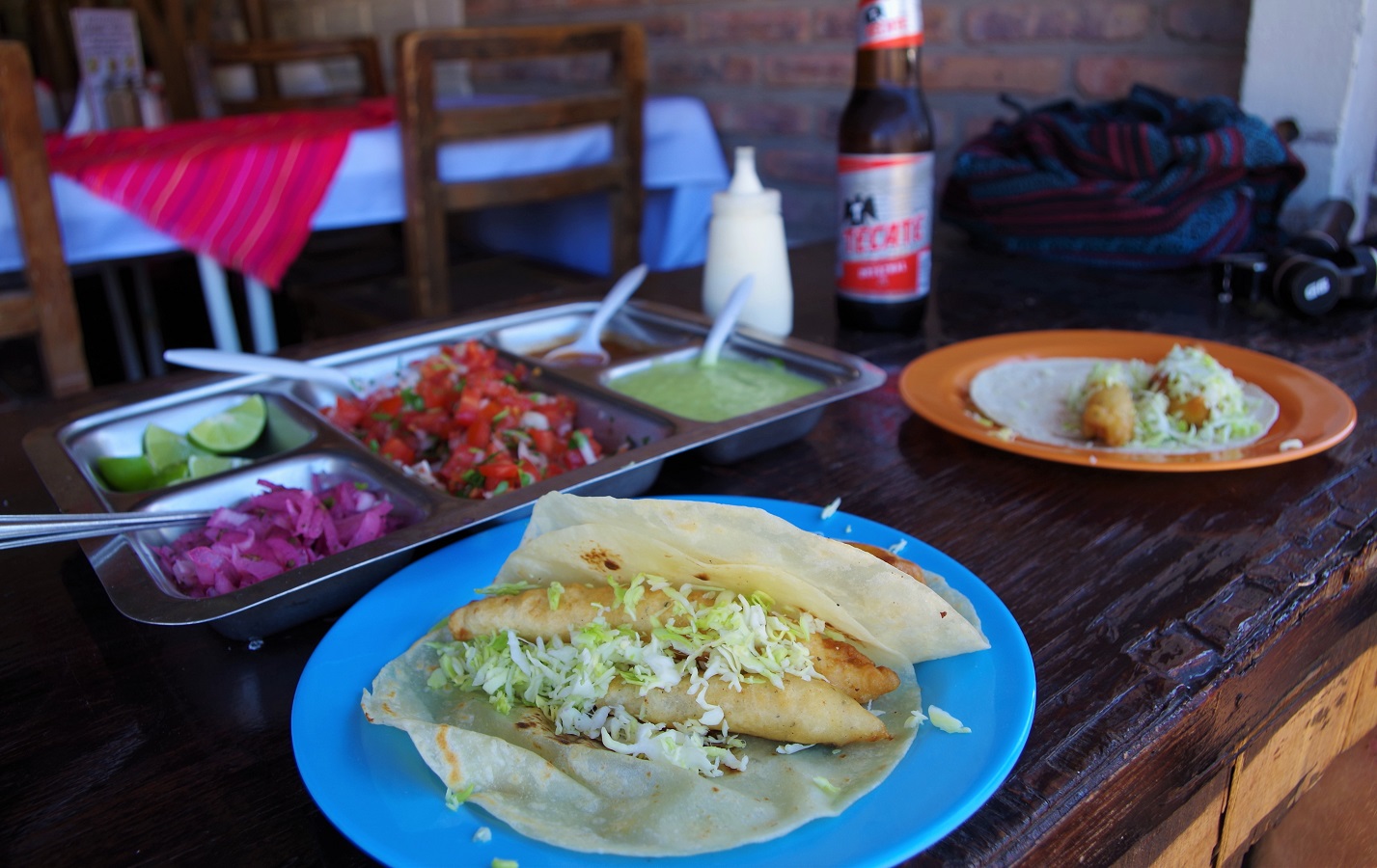 Mexico, Baja, Mulege, Fish Tacos, Asadero Dany's, 