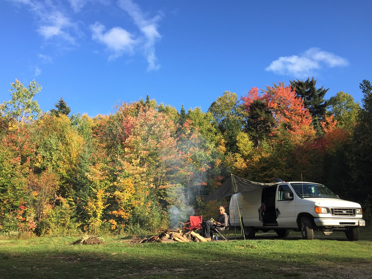 USA, America, Travel Blog, Road Trip, Campervan, Budget, Travel Tips, White Mountains, Crawford Notch State Park, New Hampshire, New England, Fall Foliage, fall colours, autumn