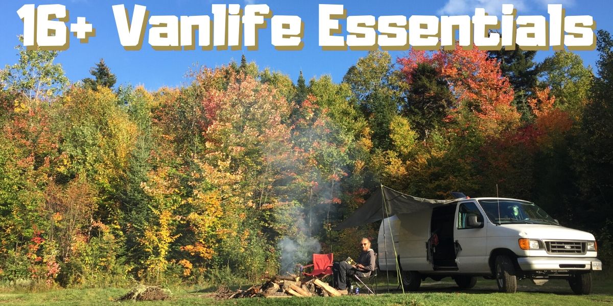 Image linking to 16+ Vanlife Essentials blog