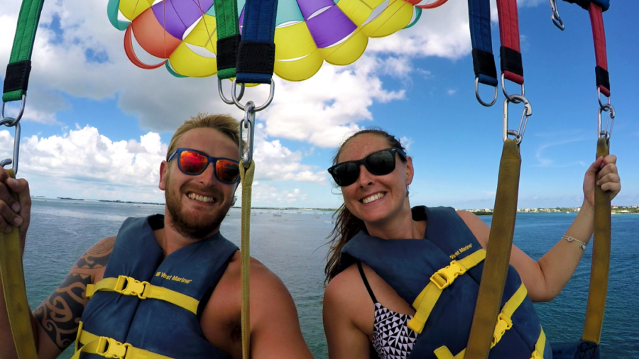 Parasailing is one of the best things to do in Florida