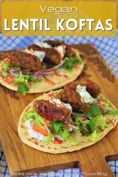 Vegan Lentil Kofta Pinterest Image