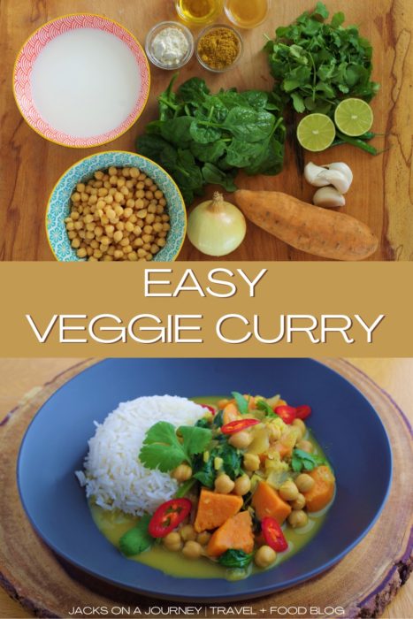 Easy Veggie Curry Pin