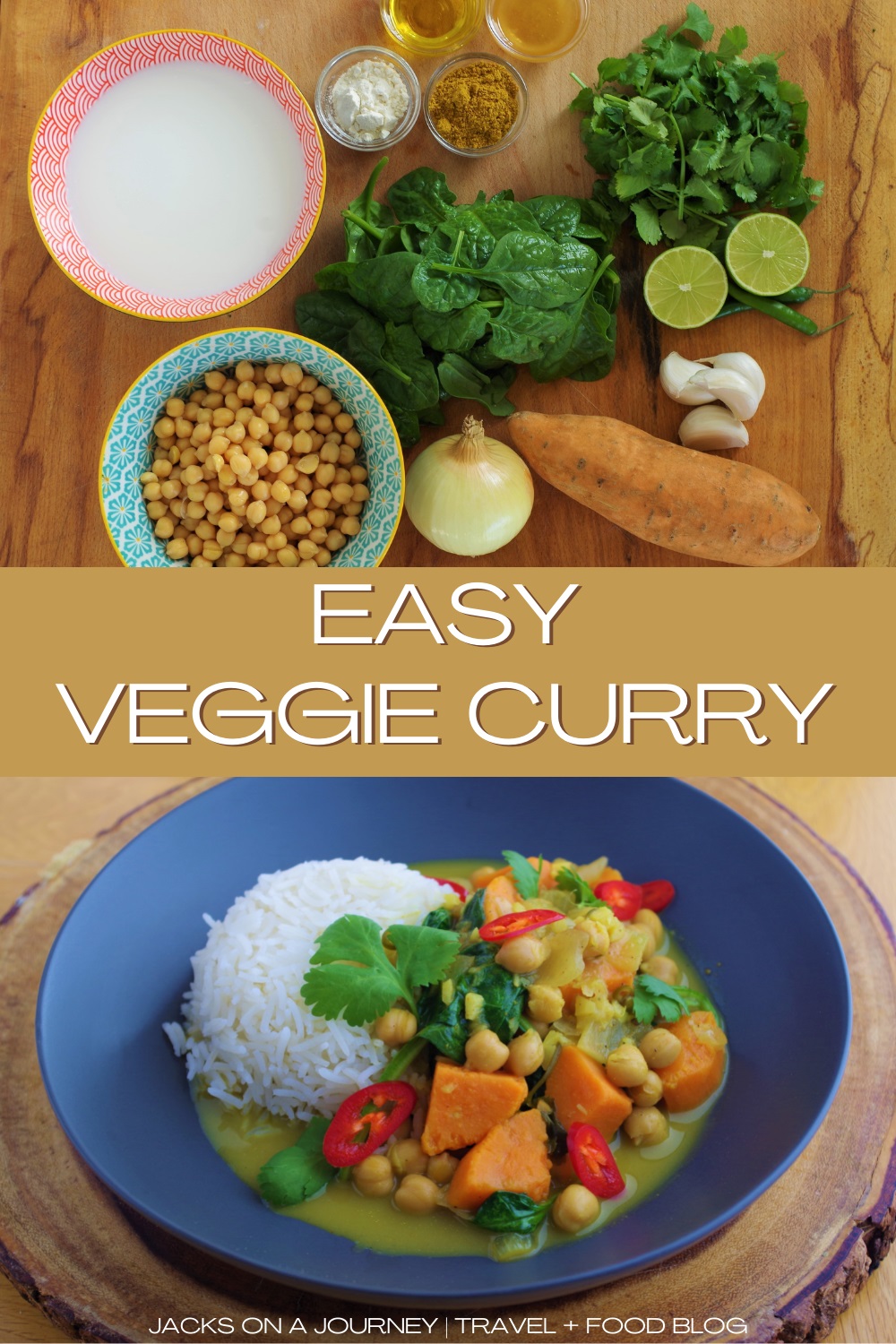 Easy Veggie Curry - Jacks on a Journey | Travel + Food Blog