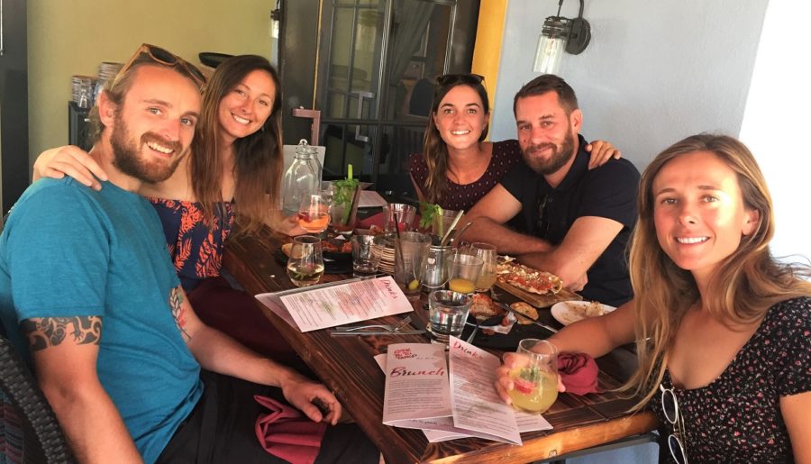 A group of us met for brunch while staying in Orlando